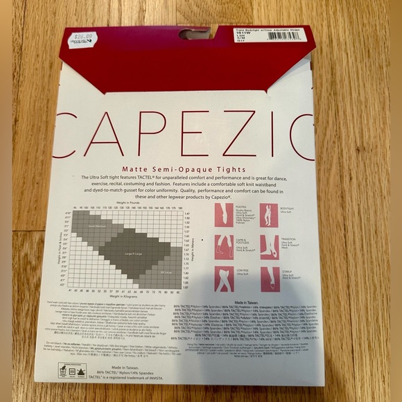 Capezio trans bodytight- new and unopened! - Picture 3 of 6